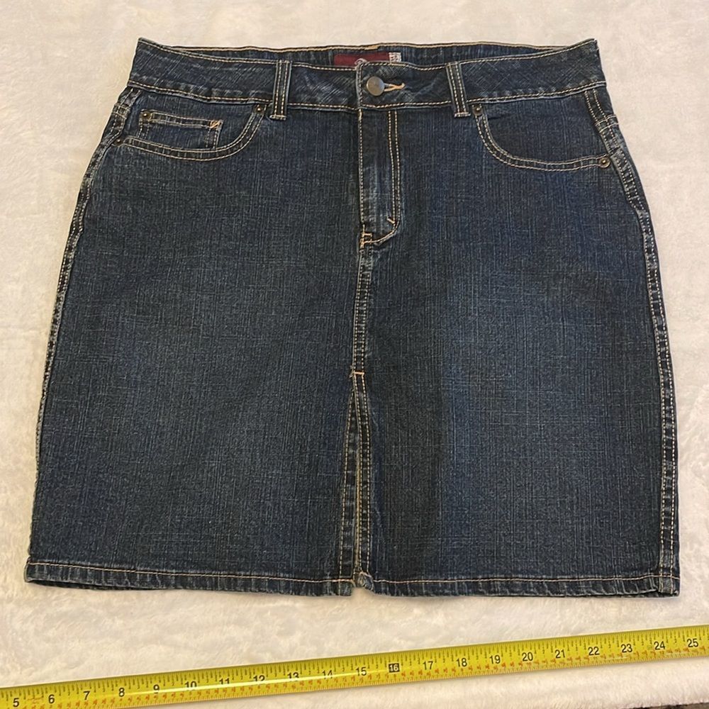 Vintage Jordache Denim Skirt Juniors Size 11 12 11/12‎